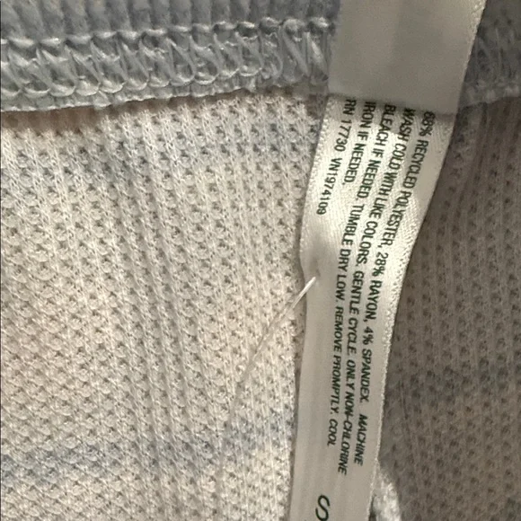 Wild Fable Women's Sleep Lounge Shorts Knit Light Blue Ruched Sides small  NEW…8 - Picture 4 of 15